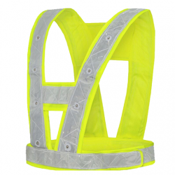 led ışıklı ikaz yeleği