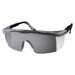İş Güvenlik Gözlüğü Füme - Çapak Korumalı 