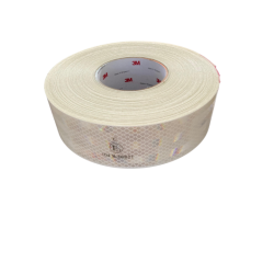 3M Fosforlu Beyaz İkaz Bandı 