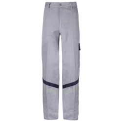 Yazlık Gri Modelli İş Pantolonu