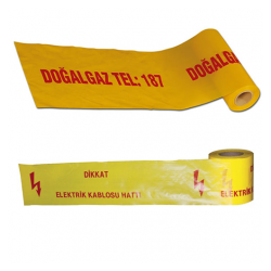 Yeraltı İşaretleme bantı - Toprak altı ikaz şeridi